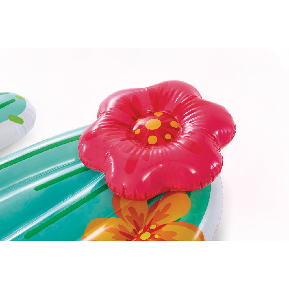 2PK Intex Cactus Inflatable Outdoor Swimming Pool Float