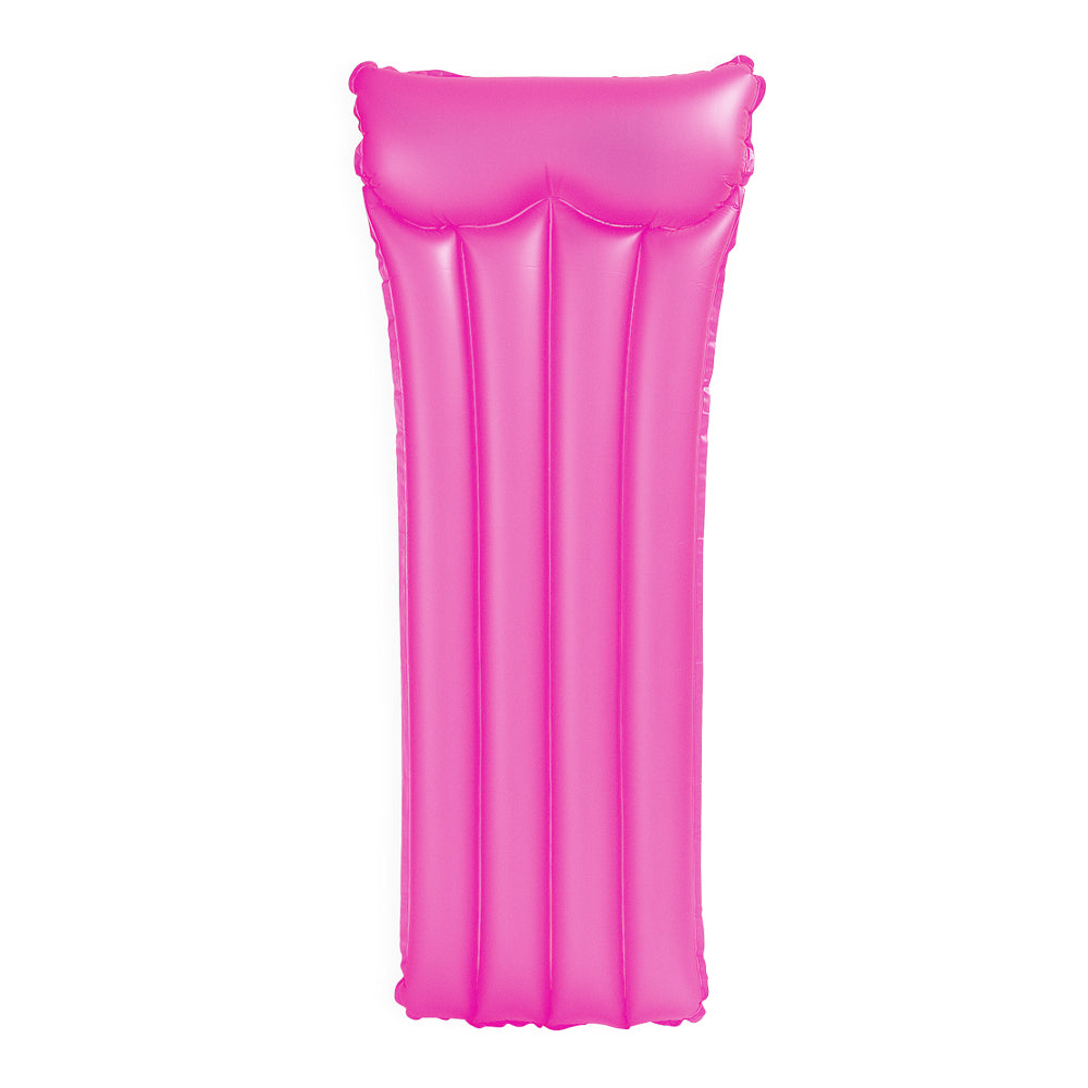 2PK Intex Neon Frost Vinyl Inflatable Pool Air Mats 183x76cm Assorted