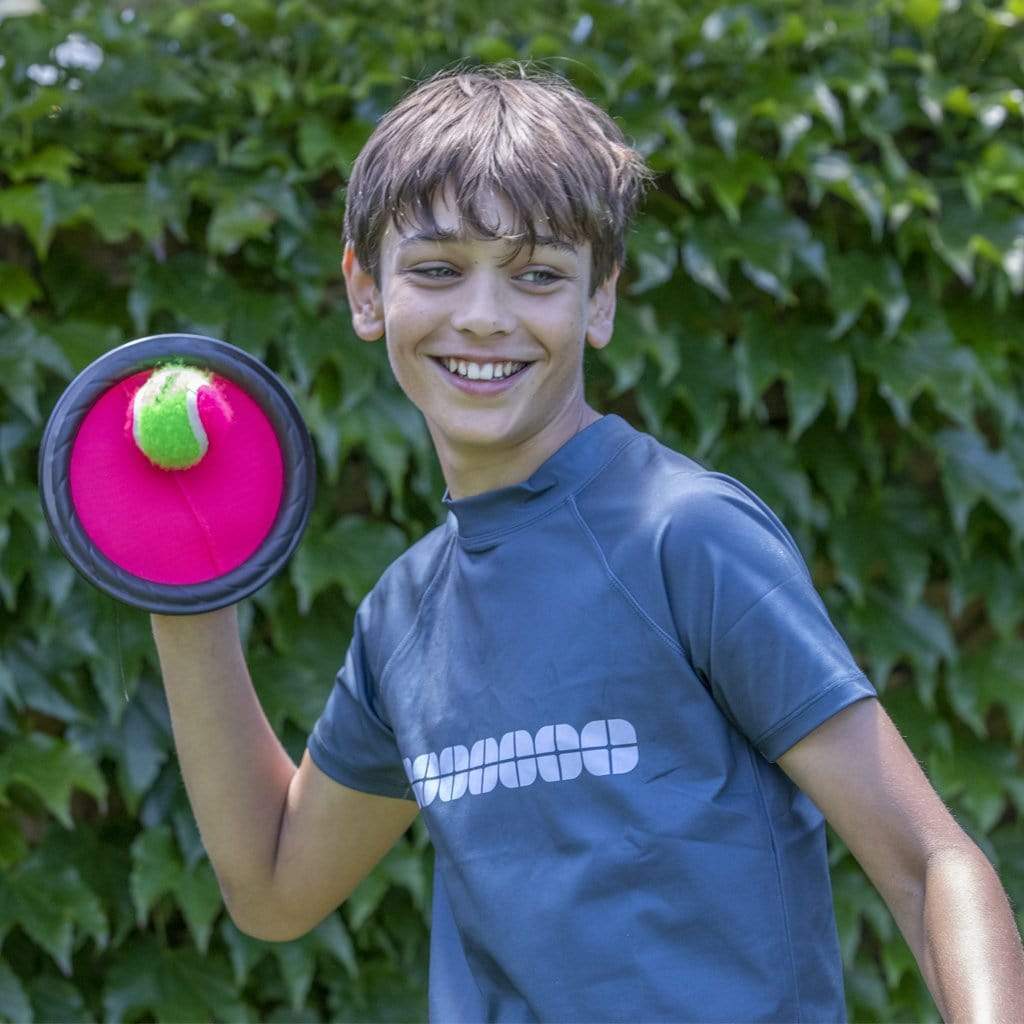 3pc Wahu Grip Ball/Pads Green/Pink 6y+