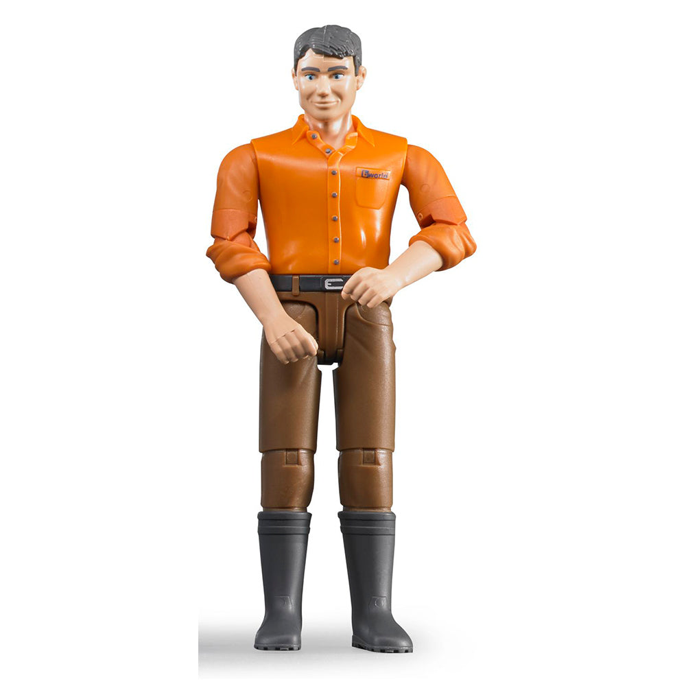 Bruder Bworld Man Combo Set - Blue Jeans & Brown Jeans