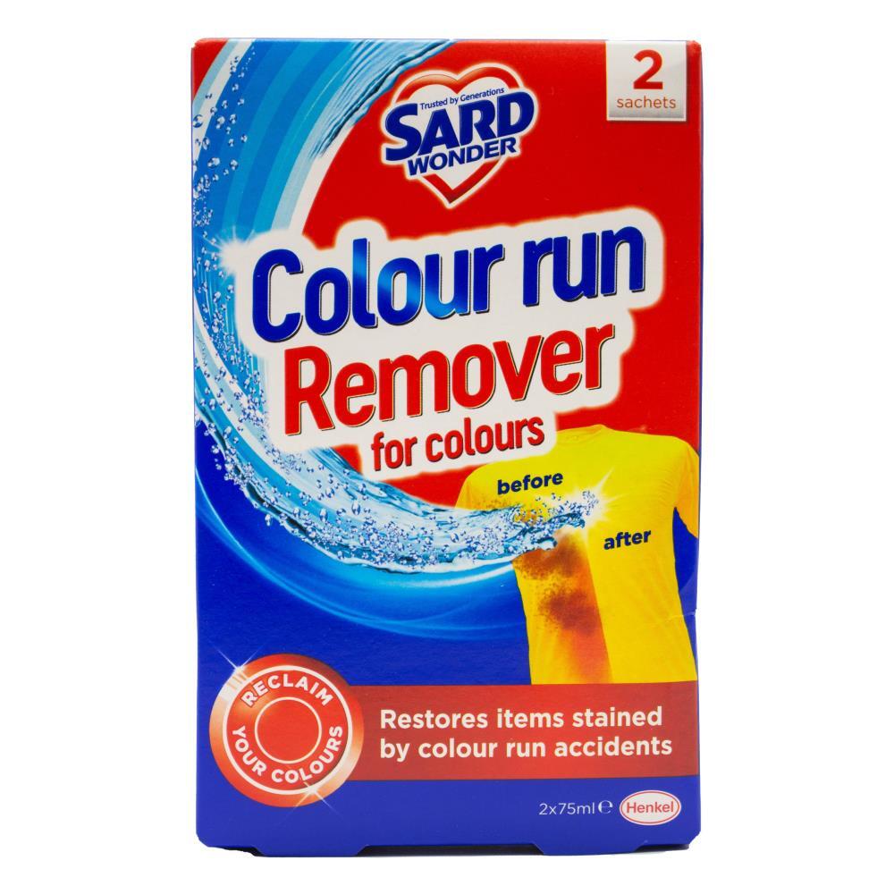 12pc Sard Wonder Colour Run Remover Laundry Detergent 75ml