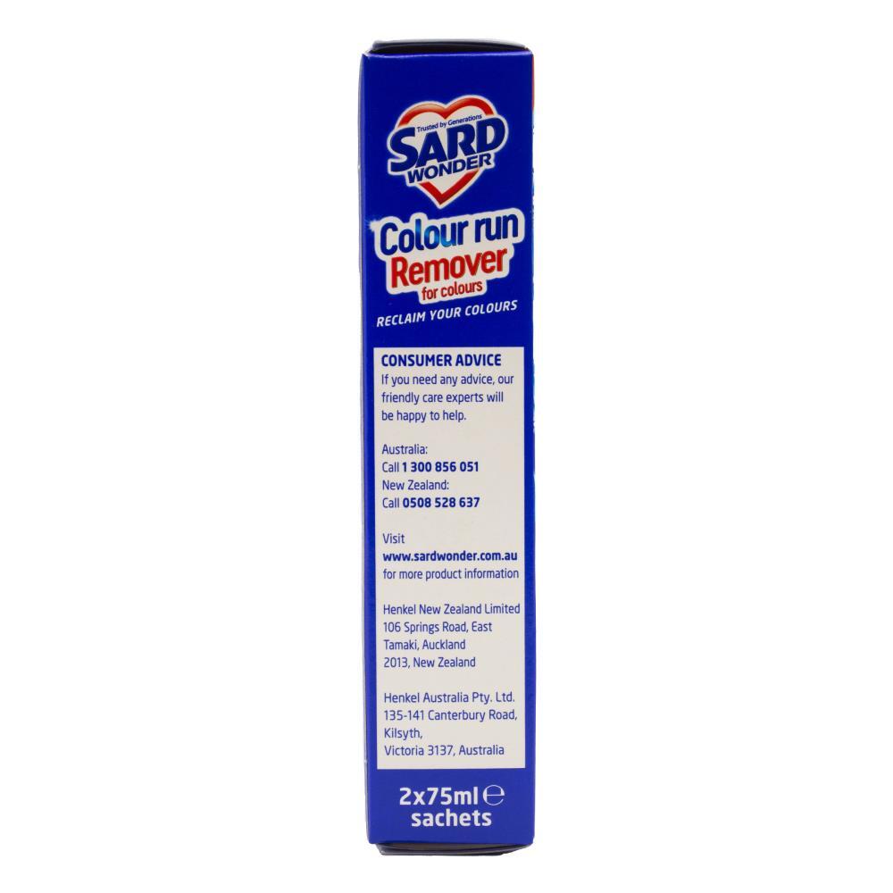 12pc Sard Wonder Colour Run Remover Laundry Detergent 75ml