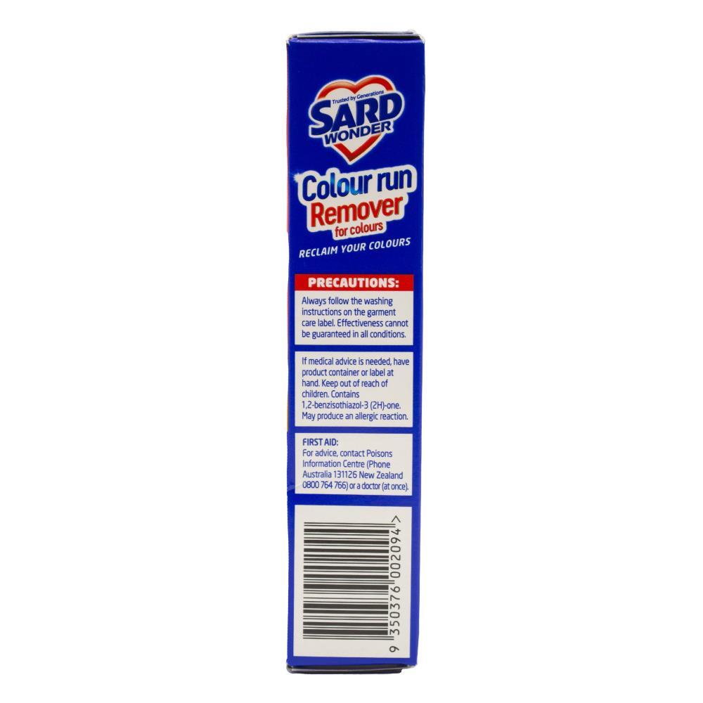 12pc Sard Wonder Colour Run Remover Laundry Detergent 75ml
