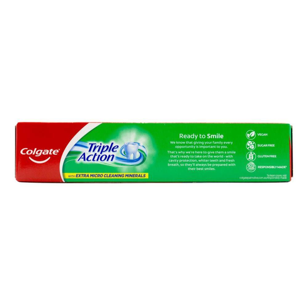 12PK Colgate 160g Flouride Toothpaste Tube Triple Action Original Mint