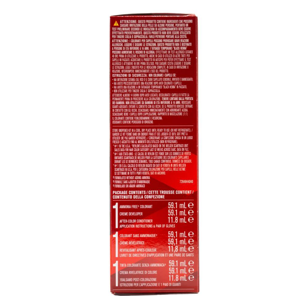6PK Revlon Colorsilk 3D Permanent Hair Color w/ Keratin 40 Medium Ash Brown