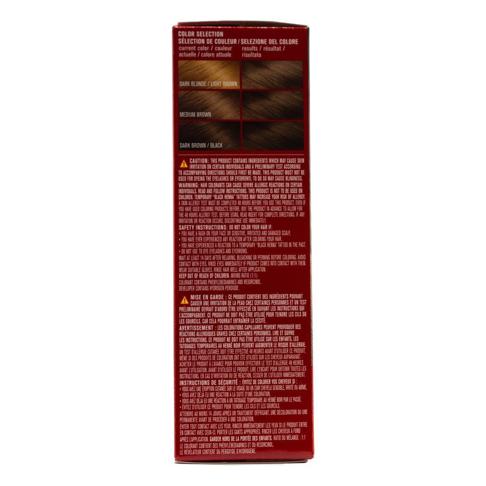 6PK Revlon Colorsilk 3D Permanent Hair Color w/ Keratin 40 Medium Ash Brown