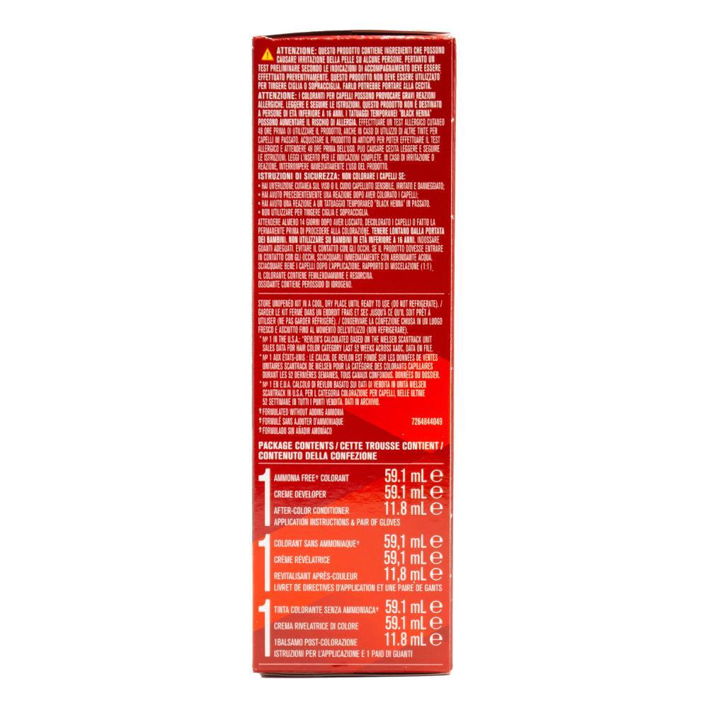 6PK Revlon Colorsilk Permanent Hair Color w/ Keratin 49 Auburn Brown