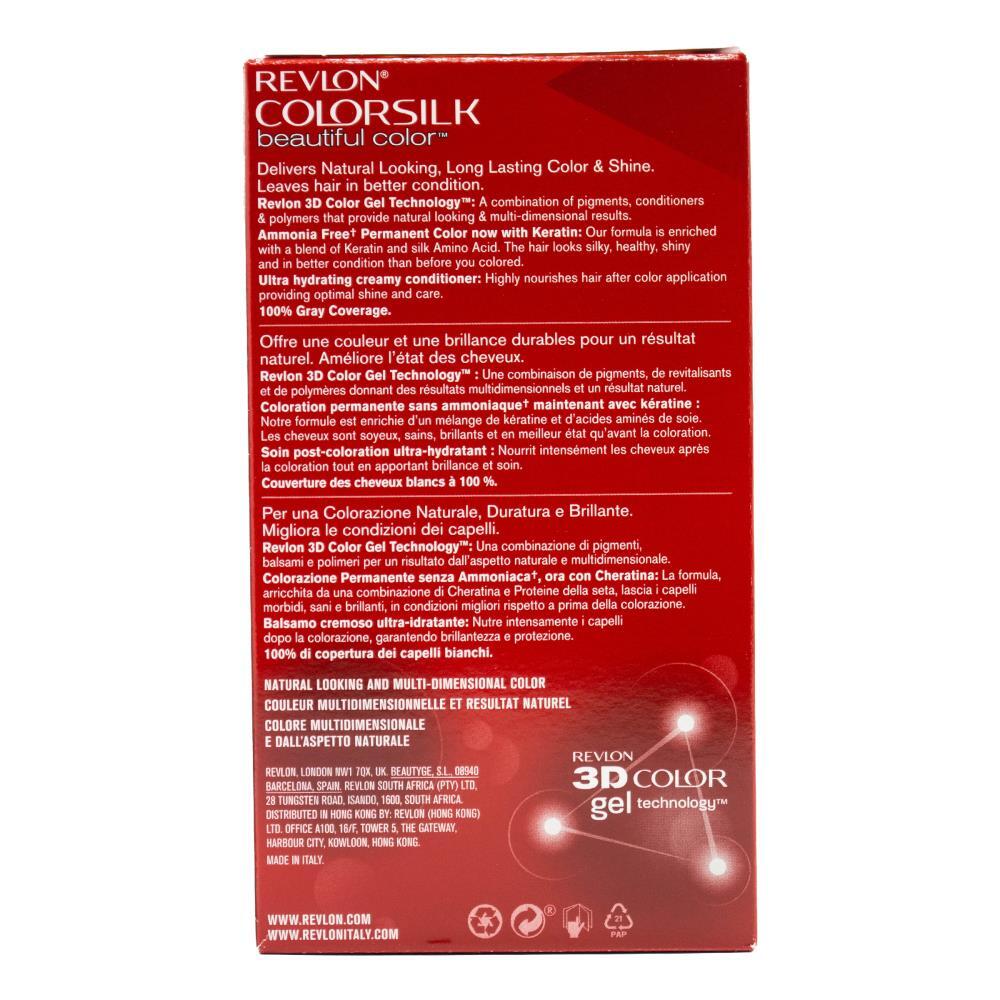 3PK Revlon Colorsilk Permanent Hair Color w/ Keratin 51 Light Brown