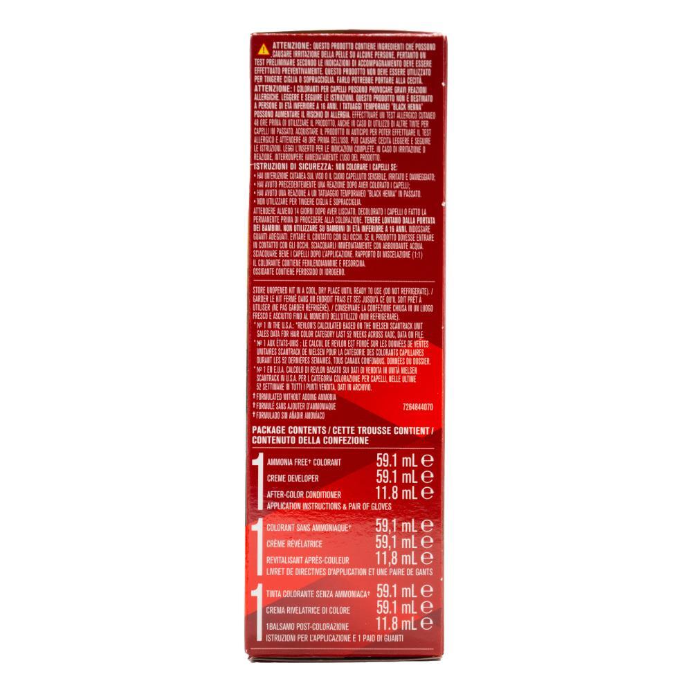 6PK Revlon Colorsilk 3D Hair Color Permanent w/ Keratin 70 Medium Ash Blonde