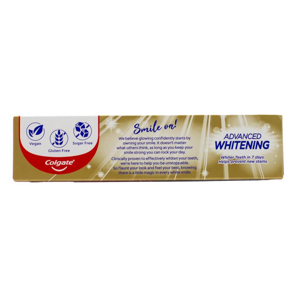 12PK Colgate 200g Toothpaste Advanced Whitening Tartar Control