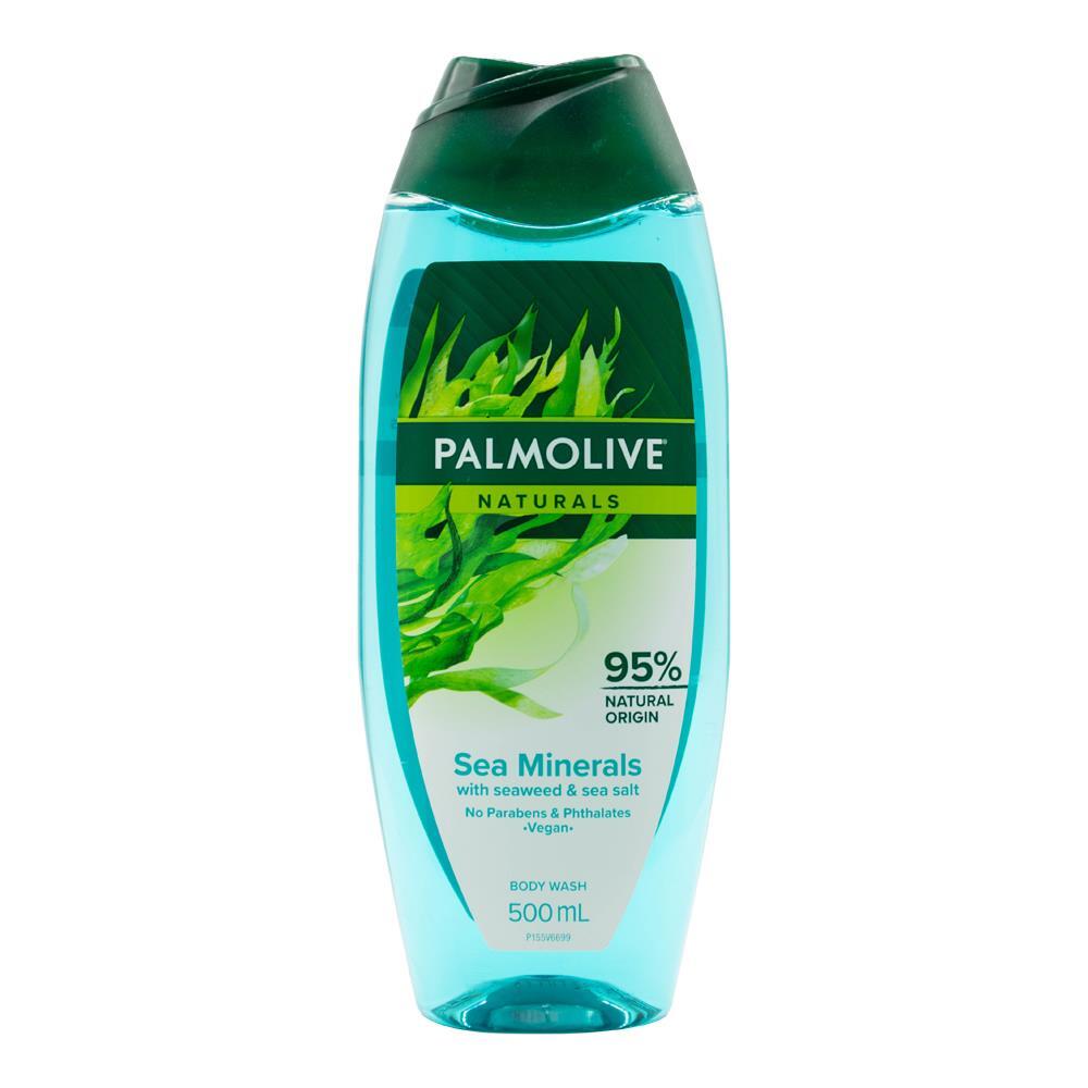 6PK Palmolive Naturals 500ml Body Wash Bath Soap Sea Minerals