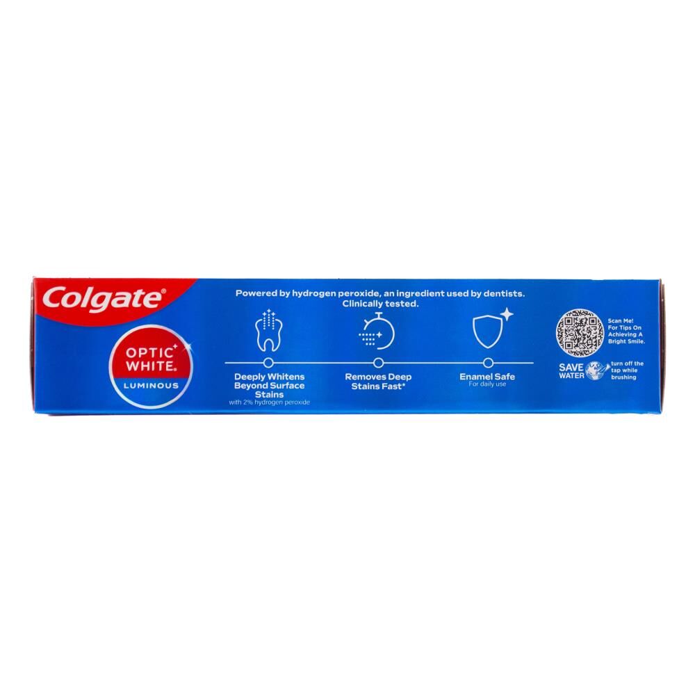 3PK Colgate 125g Toothpaste Optic White Luminous - Fresh Mint