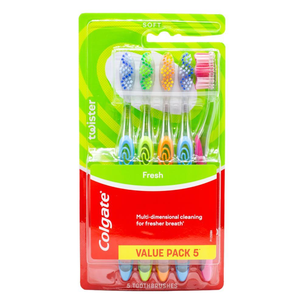 30pc Colgate Toothbrush Twister Fresh Soft Bristles Dental Care