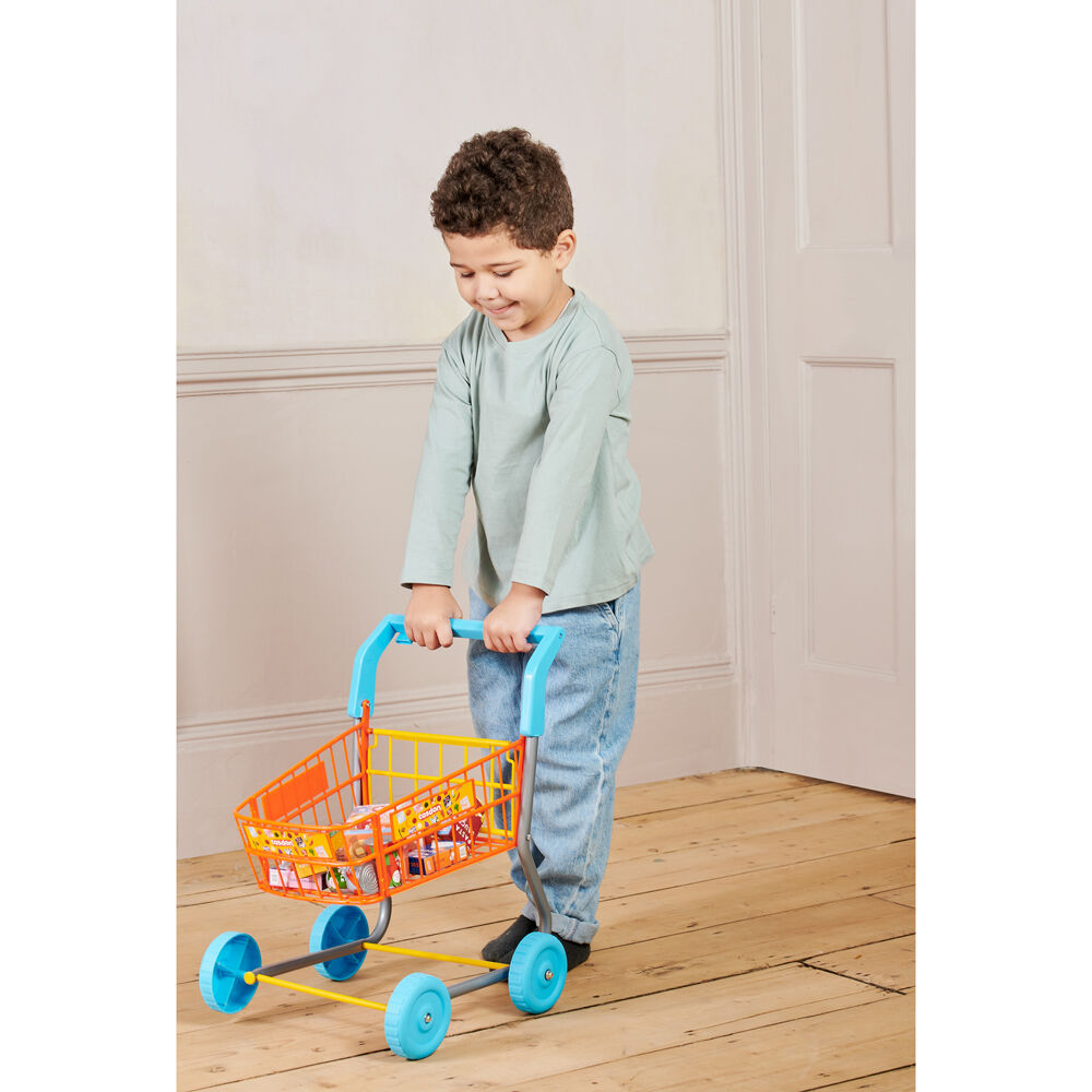 Casdon Shopping Trolley Pretend Play Supermarket Cart Toy Kids Children 3y+