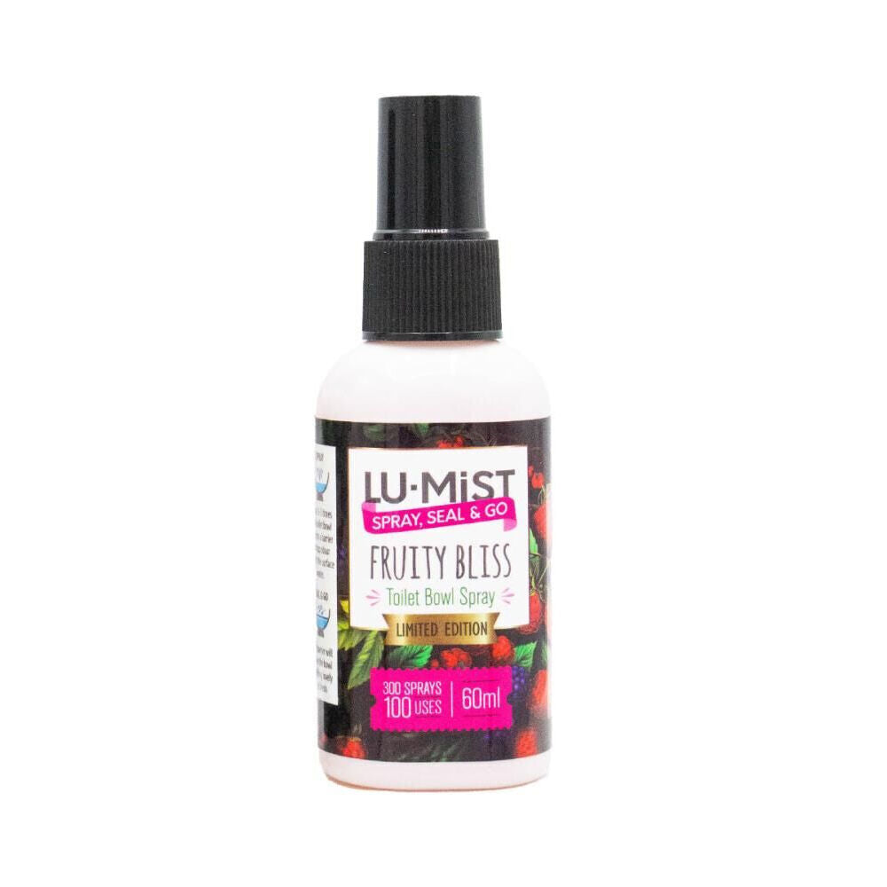 6PK Lumist 60ml Toilet Bowl Spray Assorted Fragrance Odour Eliminator