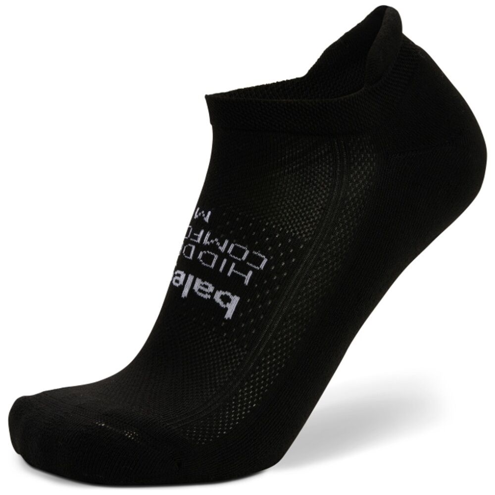 2x 3pc Balega Hidden No Show Comfort Moisture Wicking Socks Black