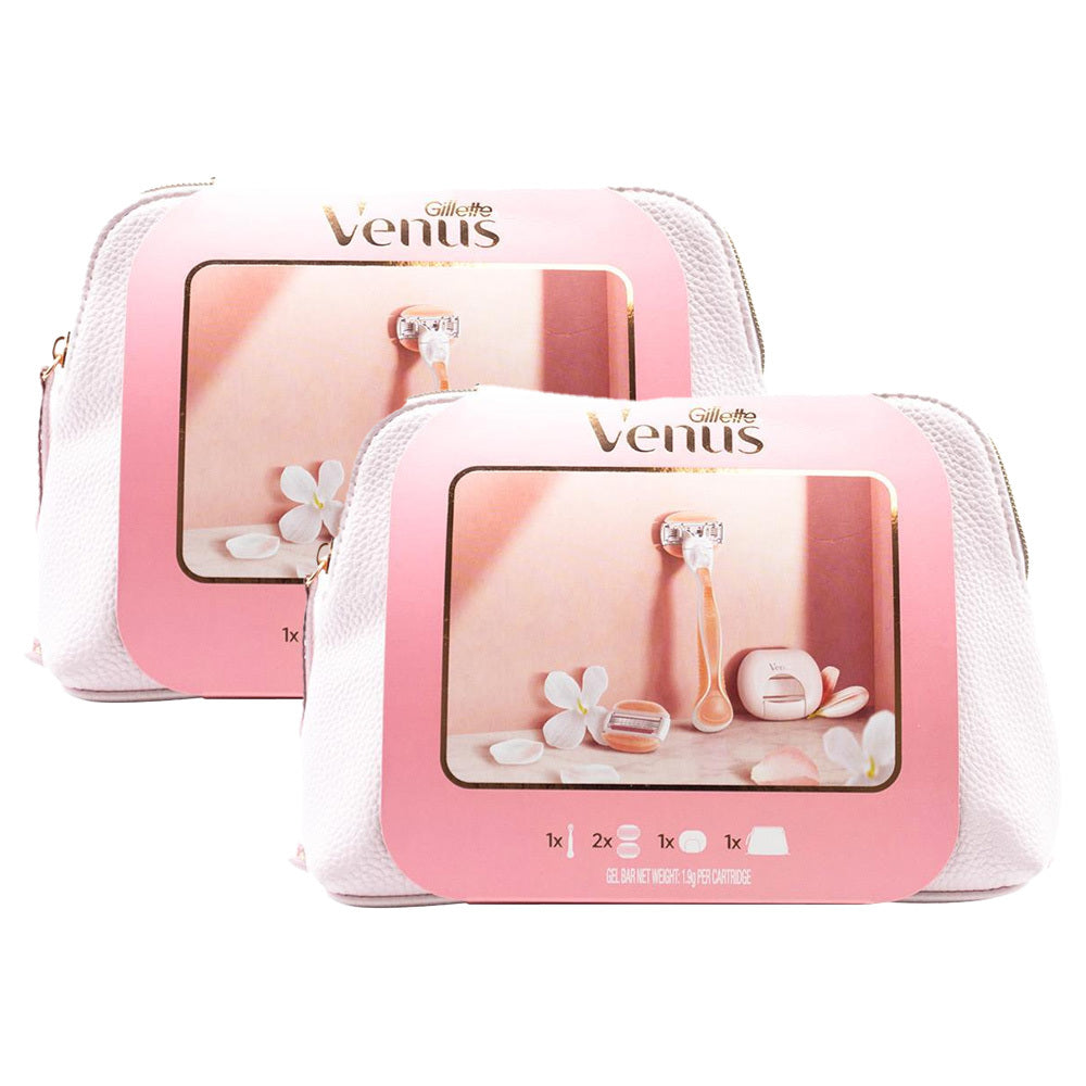 10pc Gillette Venus Comfortglide White Tea Razor Gift Set