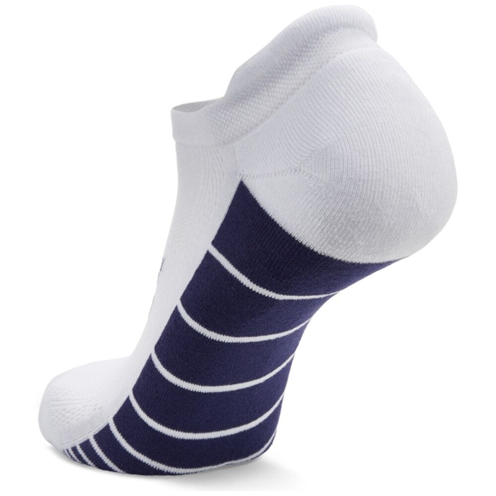 Balega Hidden Comfort No Show Skipper Moisture Wicking Socks White