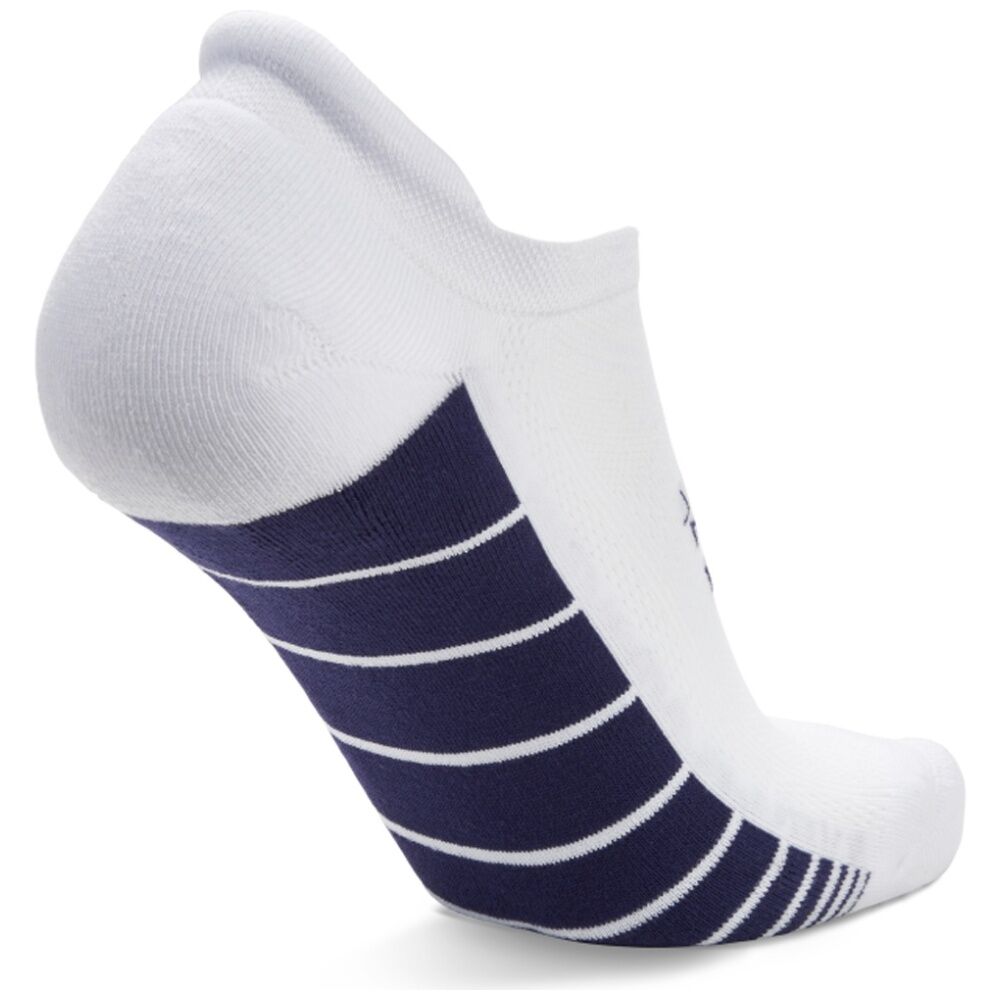 Balega Hidden Comfort No Show Skipper Moisture Wicking Socks White