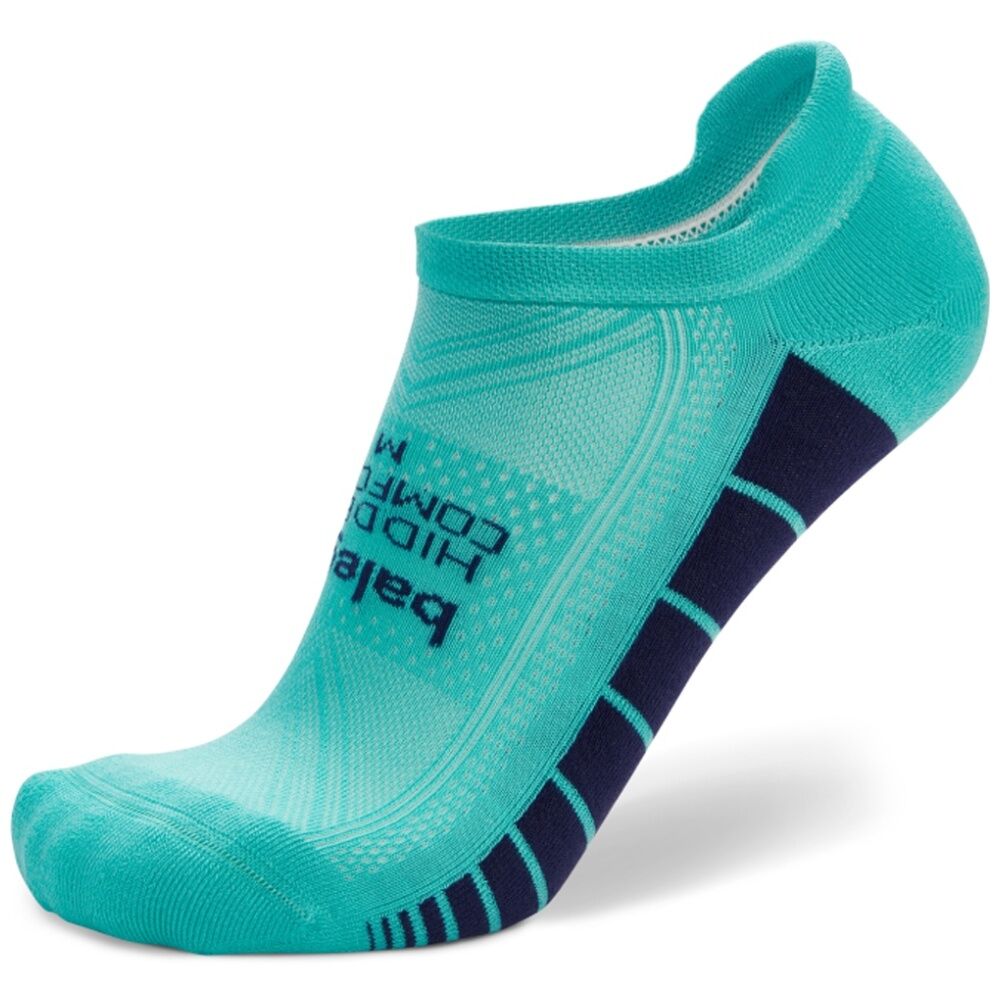 Balega Hidden Comfort No Show Skipper Moisture Wicking Socks Aqua