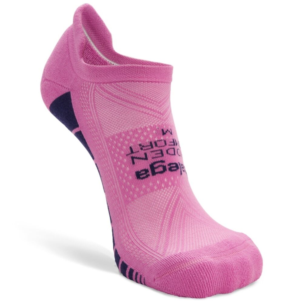 Balega Hidden Comfort No Show Skipper Moisture Wicking Socks Pink