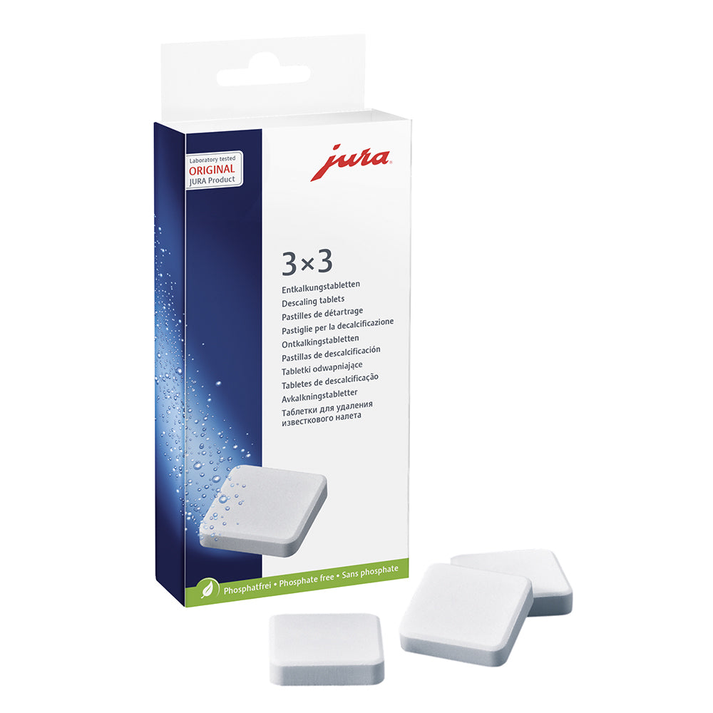 2x 9pc Jura Espresso/Coffee Machine Descaling & Protection Tablets