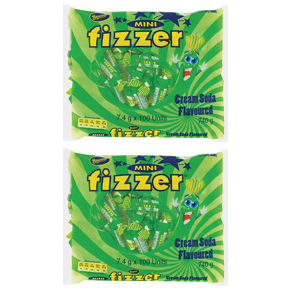200pc Beacon Fizzer Mini Cream Soda 7.4g