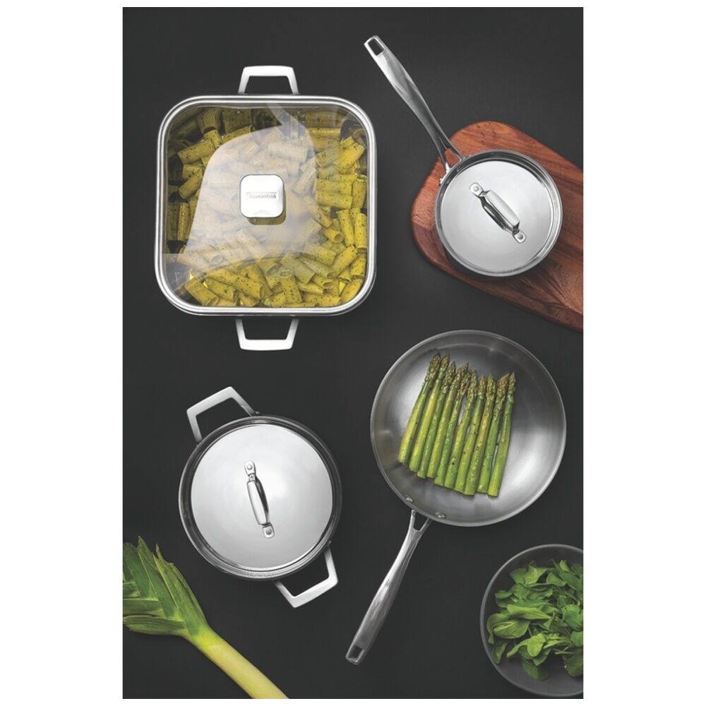 Tramontina Saucepan Tri-Ply Stainless Steel w/Lid Induction Safe 16cm/1.7L