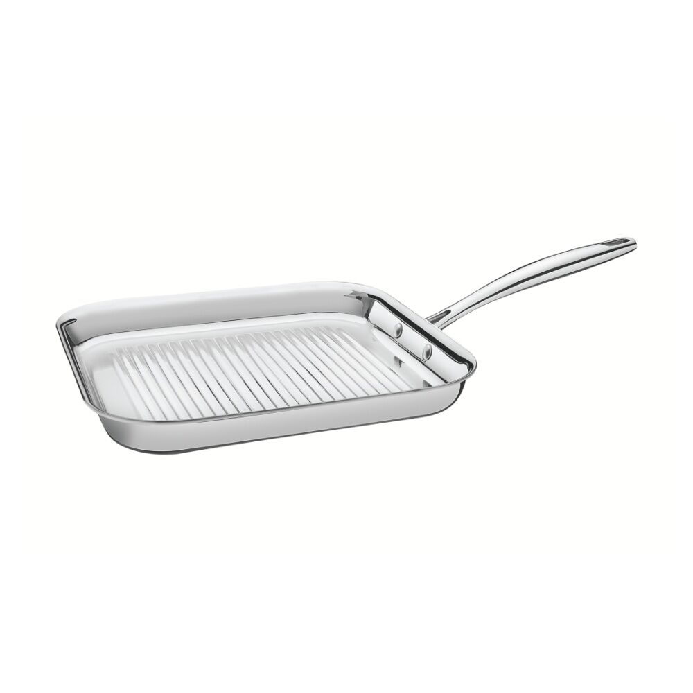 Tramontina Skillet Pan Tri-Ply Stainless Steel Induction Compatible 22cm