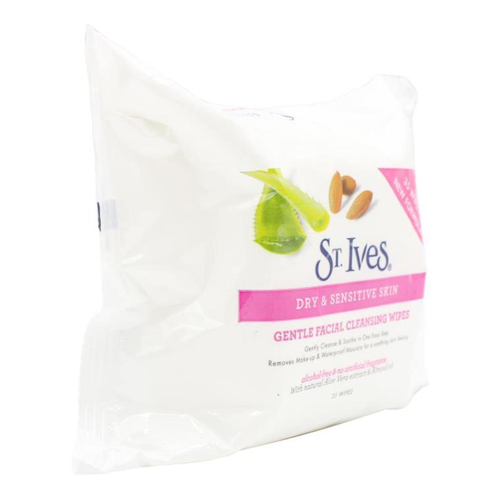 350pc St Ives Gentle Facial Cleansing Wipes For Dry & Sensitive Skin