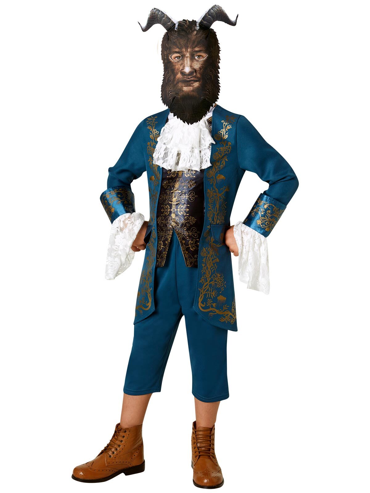 Disney Beast Live Action Deluxe Kids Boys Dress Up Costume - Size M 5-6Yrs