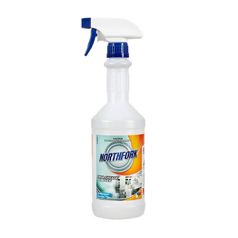 12PK Northfork Fat & Grease Remover Decanting Empty Bottle Spray 750ml