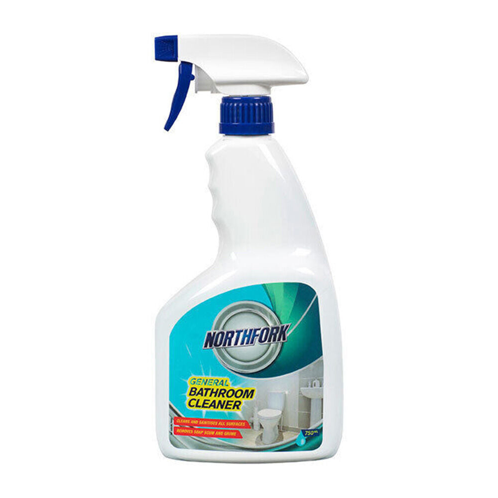 12PK Northfork Liquid General Bathroom Surface Cleaner 750ml