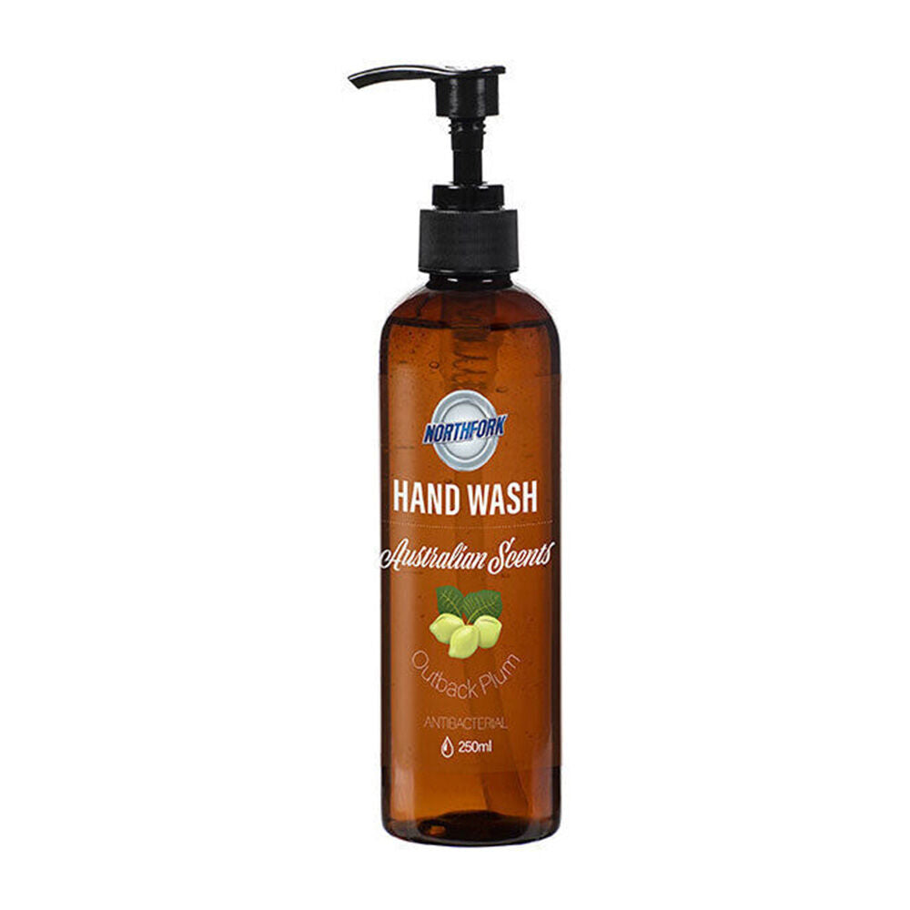 12PK Northfork Liquid Hand Wash Soap Outback Plum 250ml