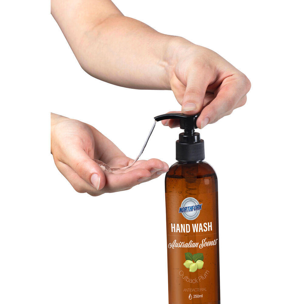 12PK Northfork Liquid Hand Wash Soap Outback Plum 250ml