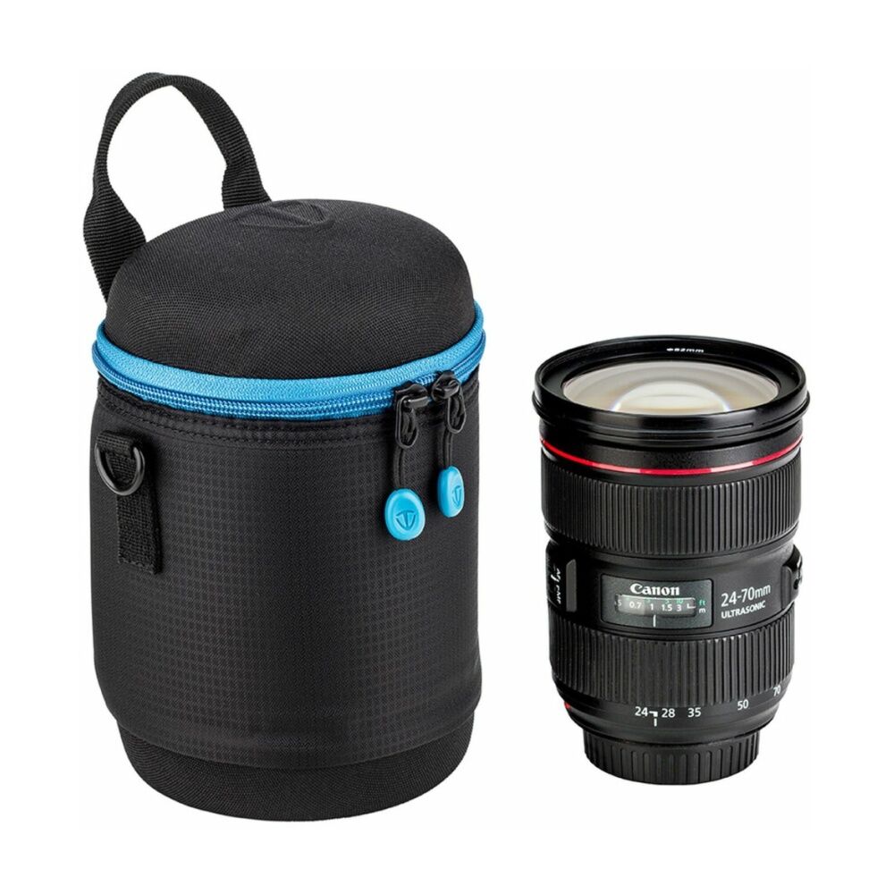 Tenba Tools 15 x 11cm Lens Capsule Padded Protection Eva Caps - Black