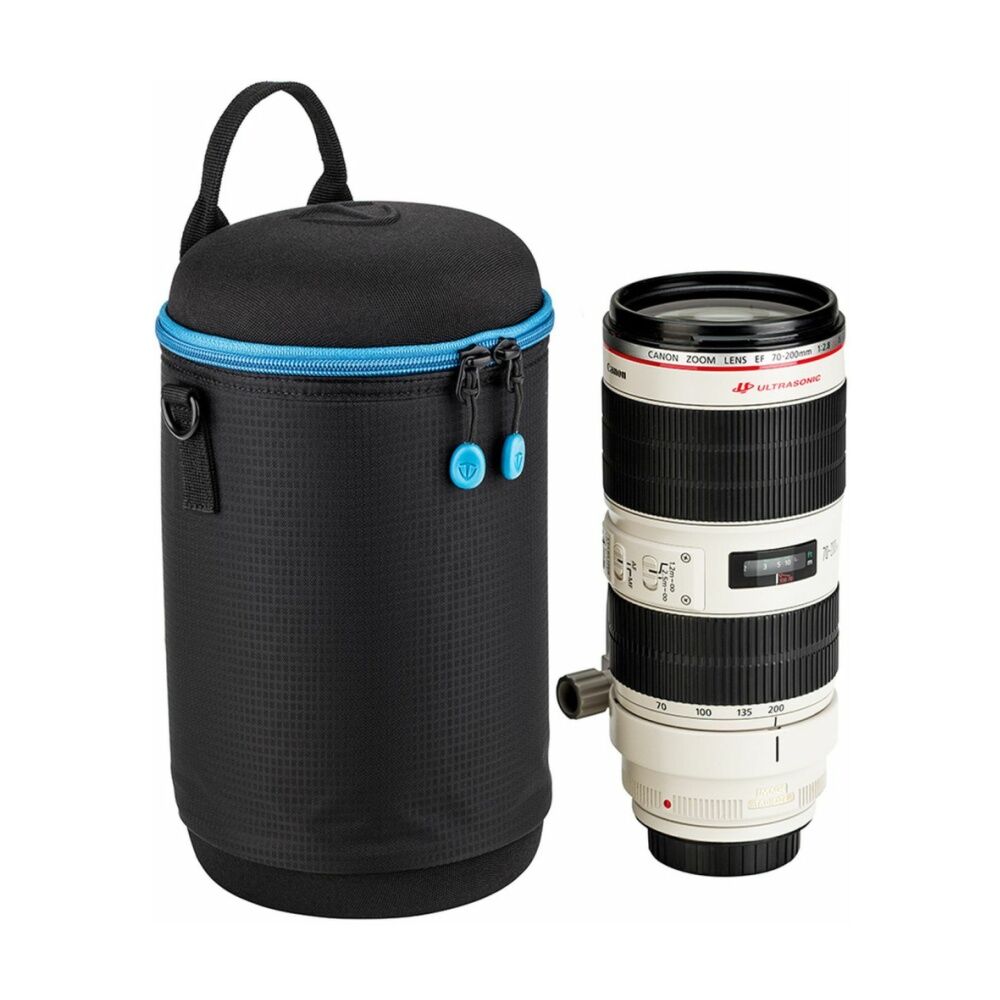 Tenba Tools 23 x 12cm Lens Capsule Padded Protection Camera Lenses - Black