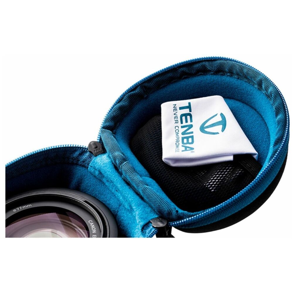 Tenba Tools 30 x 13cm Lens Capsule Protection Padded Pouch - Black