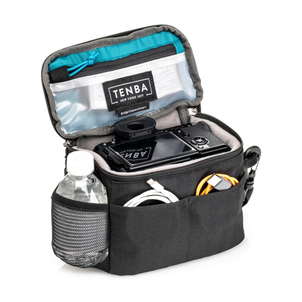 Tenba Tools BYOB 7 Camera Insert Mirrorless Removable Strap - Black