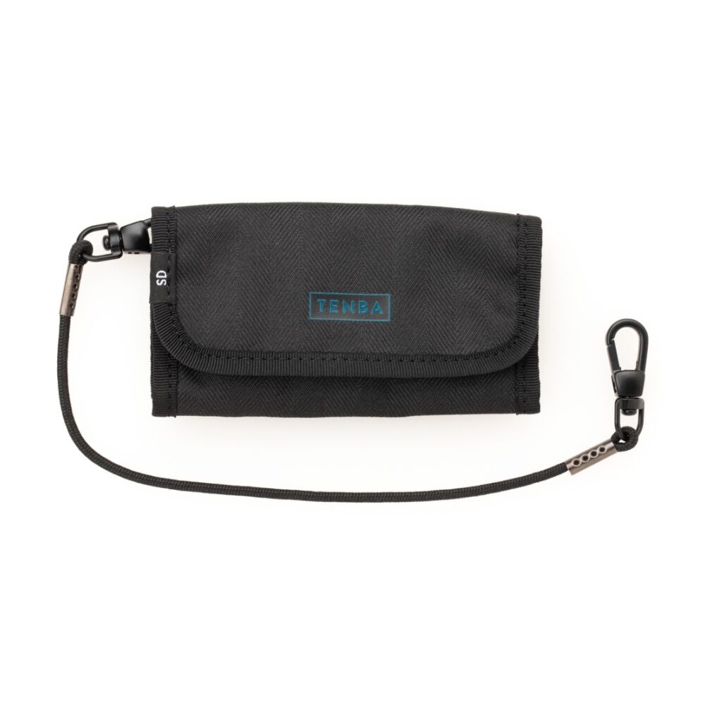 Tenba Tools Reload SD 9 Card Wallet Capacity Memory - Black Camouflage/Lime