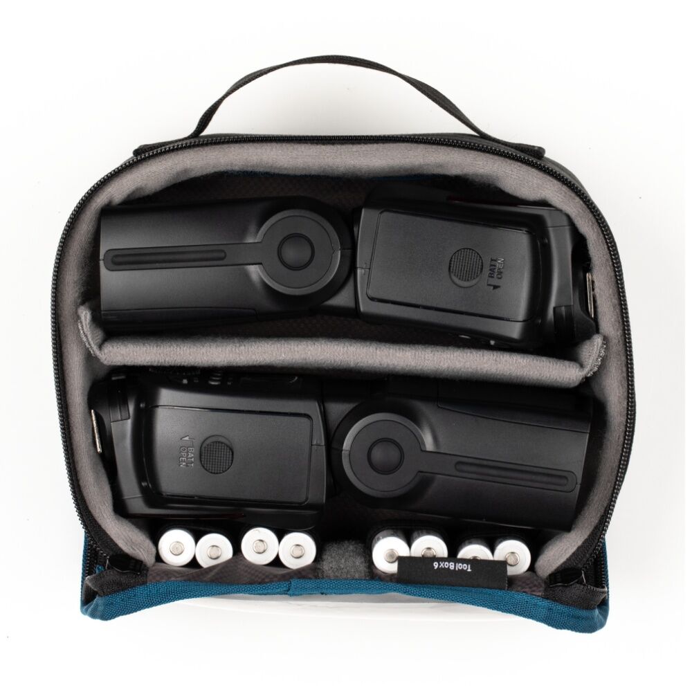Tenba Tools Tool Box 6 Camera Accessory Storage Protective Case - Black