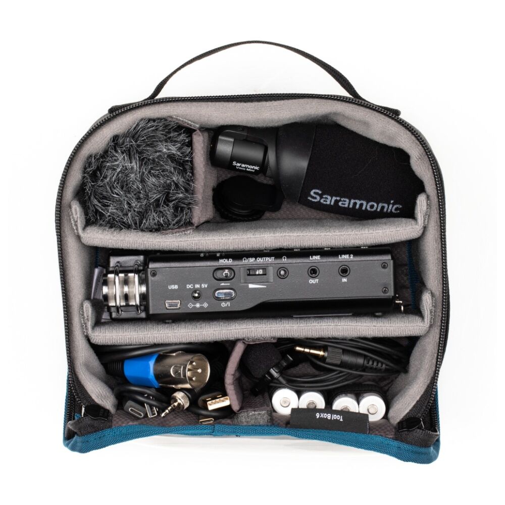 Tenba Tools Tool Box 6 Camera Accessory Storage Protective Case - Black
