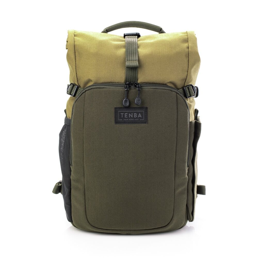 Tenba Fulton V2 10L Backpack Rolltop Camera Access - Tan/Olive