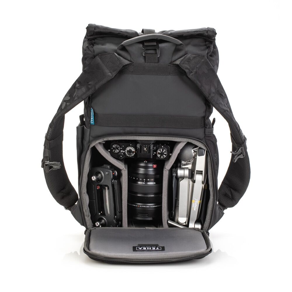 Tenba Fulton V2 14L All-Weather Backpack Camera Rolltop - Black