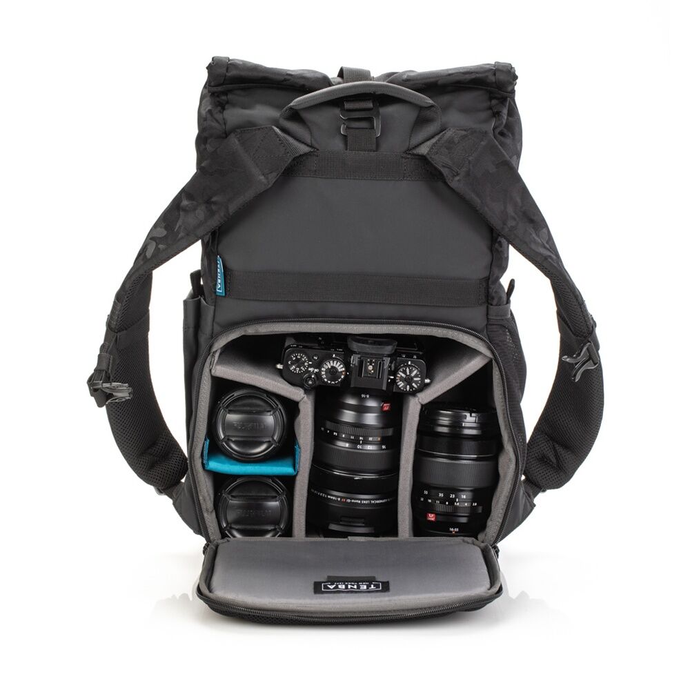 Tenba Fulton V2 14L All-Weather Backpack Camera Rolltop - Black
