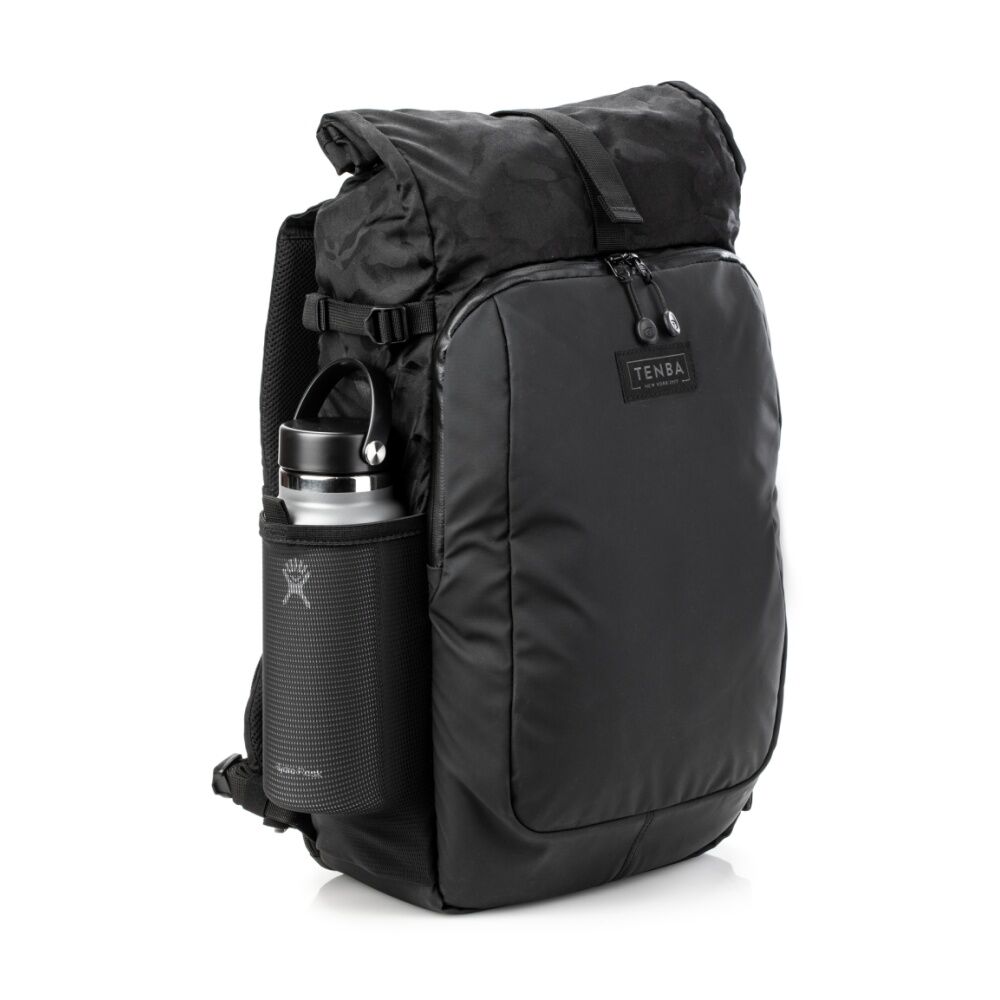 Tenba Fulton V2 16L All-Weather Backpack Camera Rolltop Design - Black