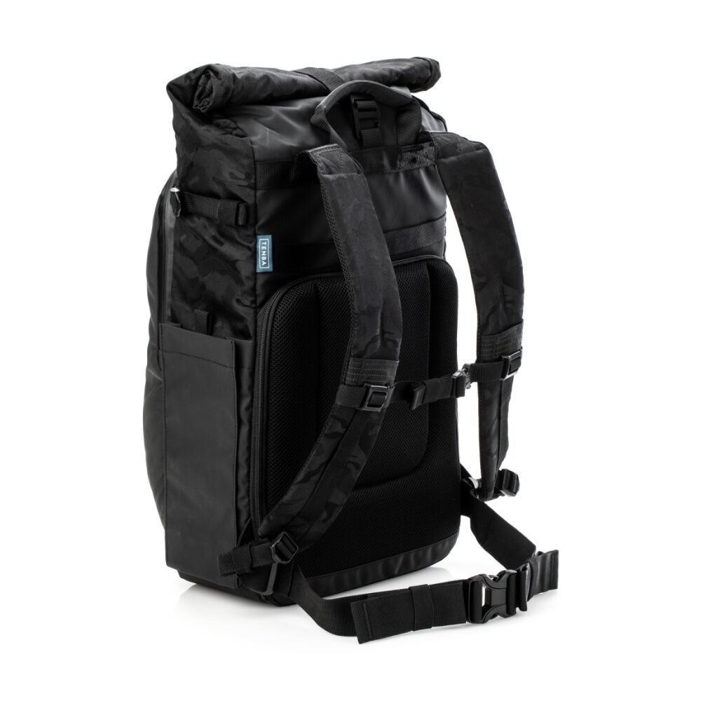 Tenba Fulton V2 16L All-Weather Backpack Camera Rolltop Design - Black