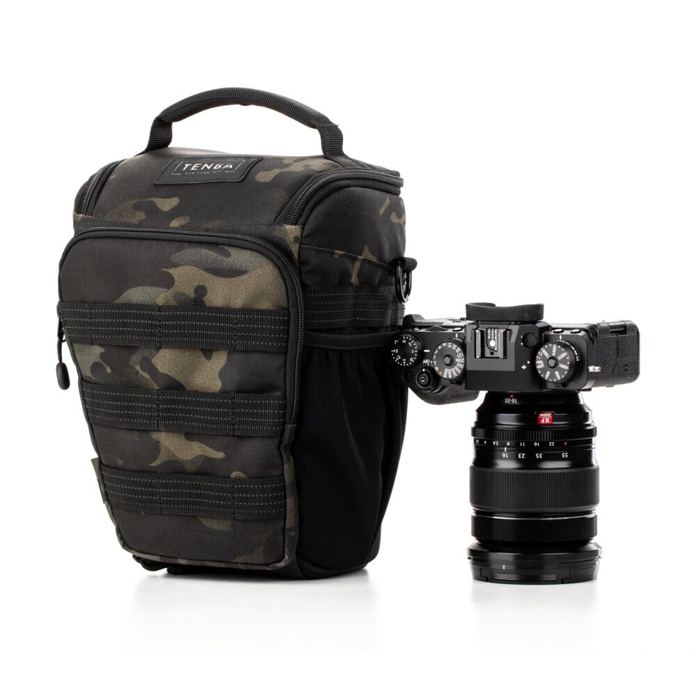 Tenba Axis V2 4L Top Loader Camera Bag MultiCam Expandable - Black
