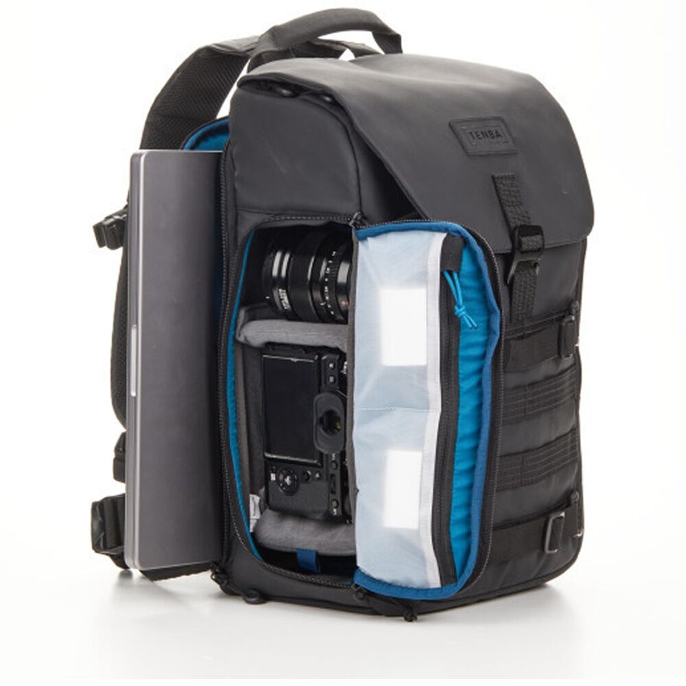 Tenba Axis V2 LT 18L Backpack Dual Side Access Camera Capacity - Black