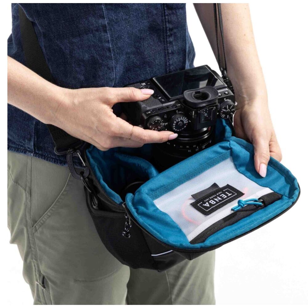 Tenba Skyline V2 8 Top Load Snoot Weather Resistant Camera Bag - Black